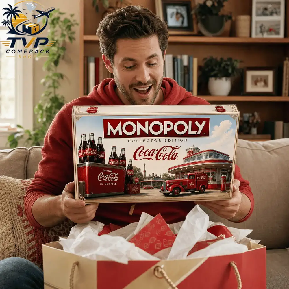 Coca-Cola Collector's Edition Monopoly Board Game 2026 Coca-Cola Collector's Edition Monopoly Board Game 2026