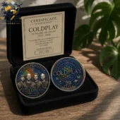 Coldplay 29th Anniversary 1997-2026 Collectible Coin 1 Coldplay 29 years commemorative limited edition coin set from Tvpcomebackshop