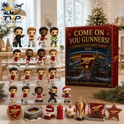 Come On You Gunners! Christmas Football Advent Calendar 2026