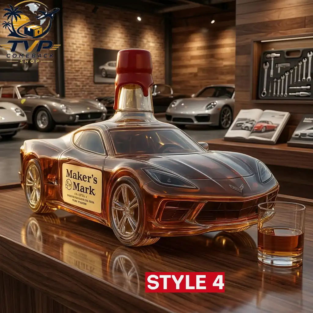 Corvette C8 Limited Collector's Edition Decanter Bottle Corvette C8 Limited Collector's Edition Decanter Bottle