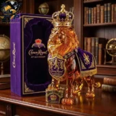 Crown Royal 87th Anniversary limited edition lion decanter by Tvpcomebackshop