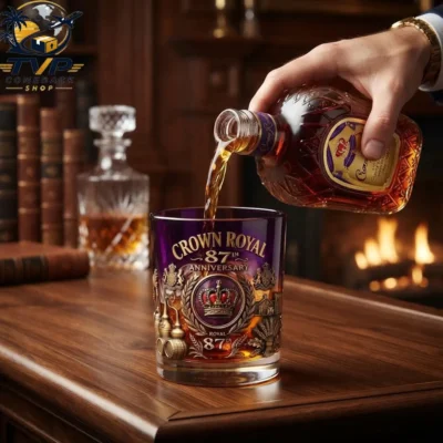 Crown Royal 87th Anniversary Limited Collector Edition Whiskey Glass