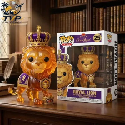 Crown Royal 87th Anniversary Royal Lion Funko Pop Figure Crown Royal 87th Anniversary Royal Lion Funko Pop Figure