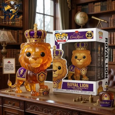 Crown Royal 87th Anniversary Royal Lion  Funko Pop Figure