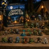 Cryptid Camping Club 24-character figurine set by Tvpcomebackshop