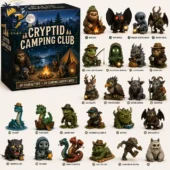 Cryptid Camping Club 24-character collectible figure set from Tvpcomebackshop.