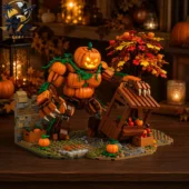 Cursed Harvest Pumpkin Golem Diorama Building Brick Set 2026 3 NdJU8