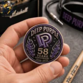 Deep Purple 58th Anniversary 1968-2026 Collectible Coin 2 Deep Purple 58th Anniversary commemorative medallion