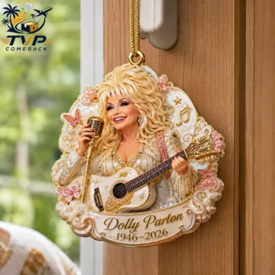 Dolly Parton Forever 1946-2026 Memorial Christmas Ornament