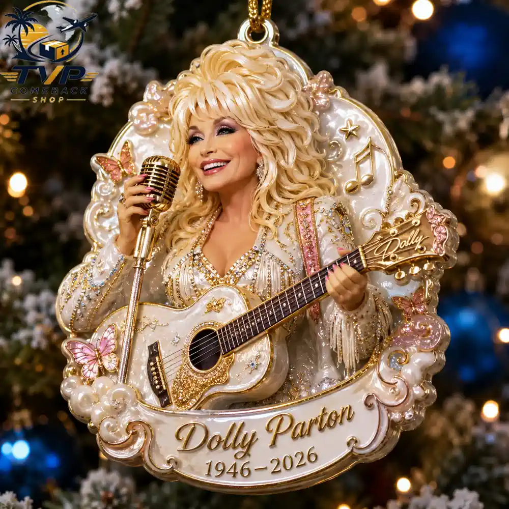 Dolly Parton Forever 1946-2026 Memorial Christmas Ornament Dolly Parton Forever 1946-2026 Memorial Christmas Ornament
