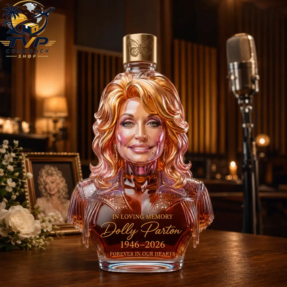 Dolly Parton In Loving Memory Bottle & Velvet Bag Dolly Parton In Loving Memory Bottle & Velvet Bag