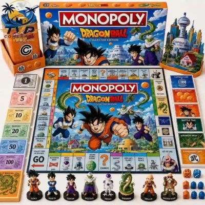 Dragon Ball Z Collector's Edition Monopoly Board Game 2026 Dragon Ball Z Collector's Edition Monopoly Board Game 2026
