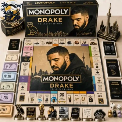 Drake Collector's Edition Monopoly Board Game 2026
