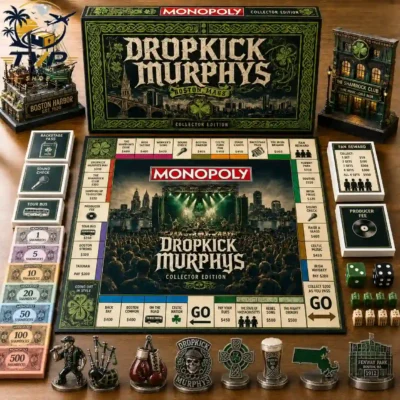 Dropkick Murphys Collector's Edition Monopoly Board Game 2026 Dropkick Murphys Collector's Edition Monopoly Board Game 2026