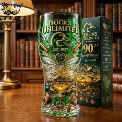 Ducks Unlimited 90th Anniversary Legacy Limited Collector Edition Beer Glass