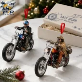 Easy Rider 57th Anniversary motorcycle ornaments by Tvpcomebackshop