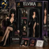 Hot Toys Elvira Mistress of the Dark 1/6 scale collectible figure with accessories from Tvpcomebackshop.