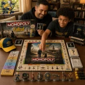 Fallout Collectors Edition Monopoly Board Game 2 MWCa3
