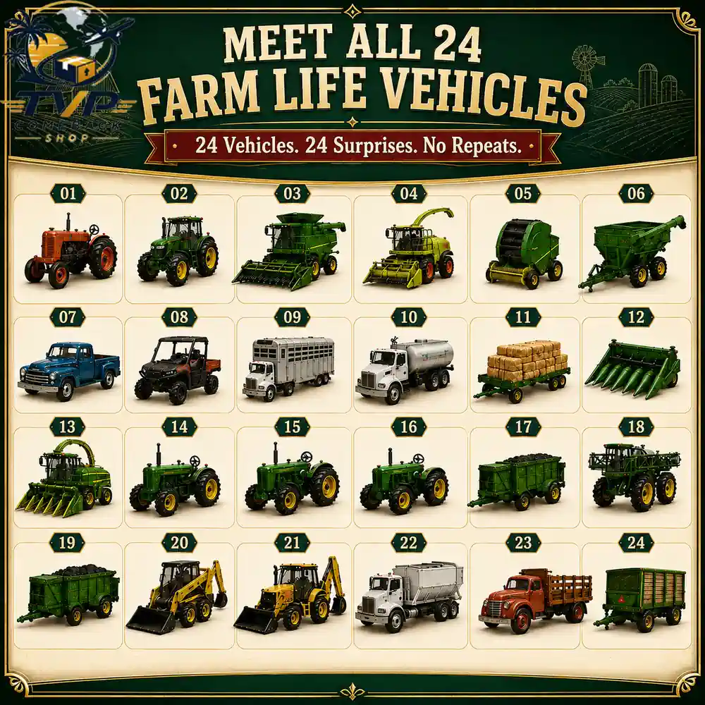 Farm Life Vehicles Advent Calendar 2026 Farm Life Vehicles Advent Calendar 2026