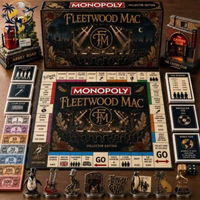 Fleetwood Mac Collector's Edition Monopoly Board Game 2026 Fleetwood Mac Collector's Edition Monopoly Board Game 2026