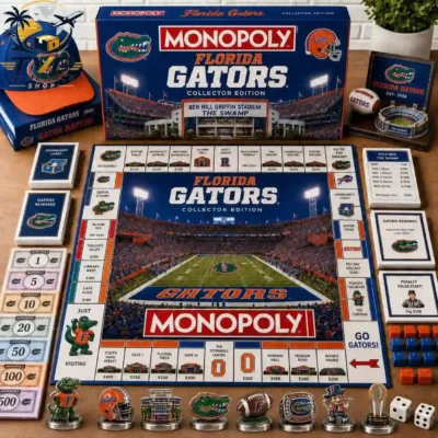 Florida Gators Collector's Edition Monopoly Board Game Florida Gators Collector's Edition Monopoly Board Game
