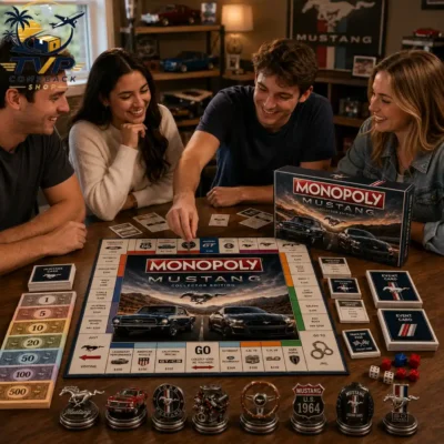 Ford Mustang Collector's Edition Monopoly Board Game 2026