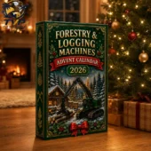 Forestry & Logging Machines Advent Calendar 2026 3 Forestry and Logging Machines 2026 Advent Calendar by Tvpcomebackshop