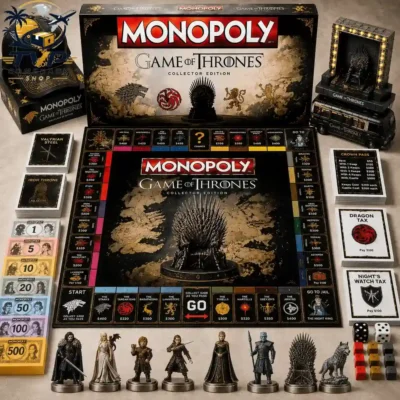Game of Thrones Collector's Edition Monopoly Board Game