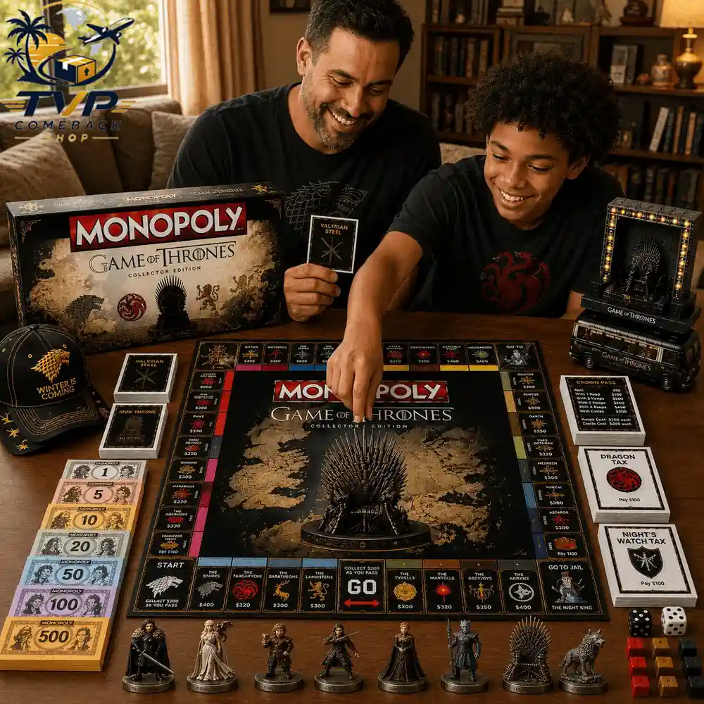 Game of Thrones Collector's Edition Monopoly Board Game Game of Thrones Collector's Edition Monopoly Board Game