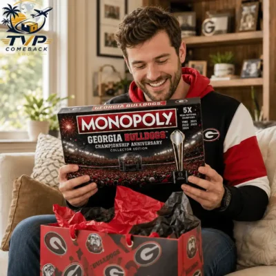 Georgia Bulldogs Championship Anniversary Monopoly Board Game 2026