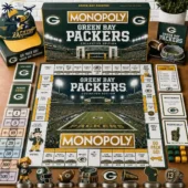 Green Bay Packers Monopoly Collector Edition board game set
