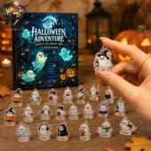 2026 Halloween Adventure advent calendar with 24 ghost acrylic charms
