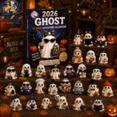 Collection of various 2026 Halloween ghost figurines from Tvpcomebackshop