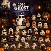 2026 Ghost 31-Day Adventure Calendar collectible ghost figures from Tvpcomebackshop.
