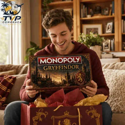 Harry Potter Gryffindor Collector's Edition Monopoly Board Game