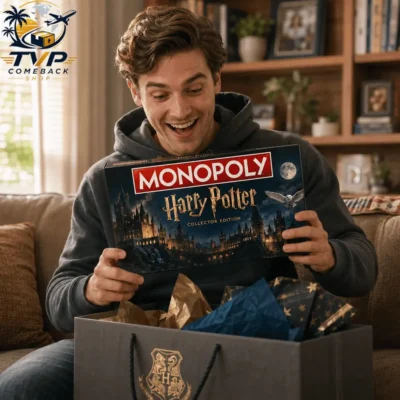 Harry Potter Hogwarts Castle Collectible Monopoly Board Game