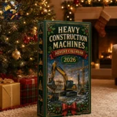 Heavy Construction Machines Advent Calendar 2026 3 2026 Heavy Construction Machines Advent Calendar on display