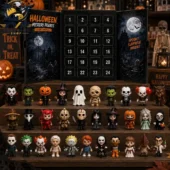 Horror Movie Advent Calendar 2026 2 Tvpcomebackshop Halloween 24-day countdown mystery figure advent calendar set