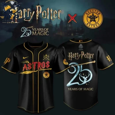 Houston Astros x Harry Potter 25 Years of Magic 2026 Baseball Jersey