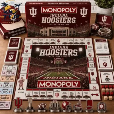 Indiana Hoosiers Collector's Edition Monopoly Board Game