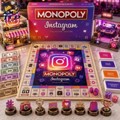 Instagram Monopoly Board Game 2026