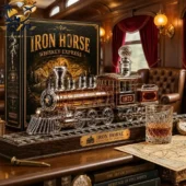 Iron Horse Whiskey Express Train Decanter Bottle 2 Iron Horse Whiskey Express train decanter set by Tvpcomebackshop