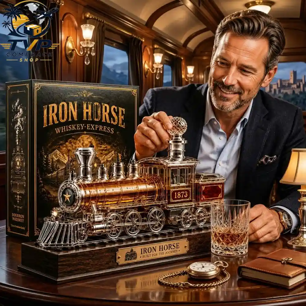 Iron Horse Whiskey Express Train Decanter Bottle Iron Horse Whiskey Express Train Decanter Bottle