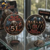 Iron Maiden 51st Anniversary commemorative coins from Tvpcomebackshop