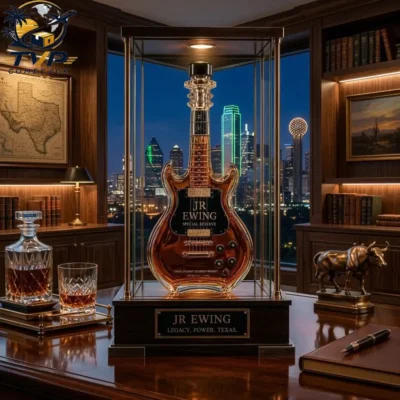 JR Ewing Special Reserve Collectible Whiskey Bottle JR Ewing Special Reserve Collectible Whiskey Bottle