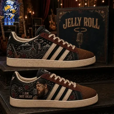Toby Keith Shouldve Been A Cowboy Casual Air Force Shoes Jelly Roll I Am Not Okay Casual Air Force Shoes