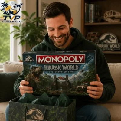 Jurassic Collector's Edition Monopoly Board Game