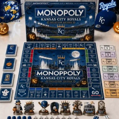 Kansas City Royals Haloween Collector's Edition Monopoly Board Game 2026 Kansas City Royals Haloween Collector's Edition Monopoly Board Game 2026