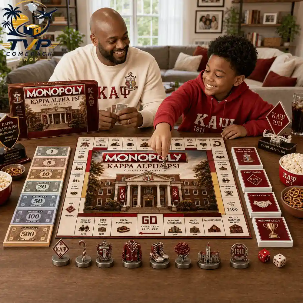 Kappa Alpha Psi 2026 Collector's Edition Monopoly Board Game Kappa Alpha Psi 2026 Collector's Edition Monopoly Board Game