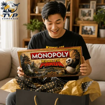Kung Fu Panda Collector's Edition Monopoly Board Game
